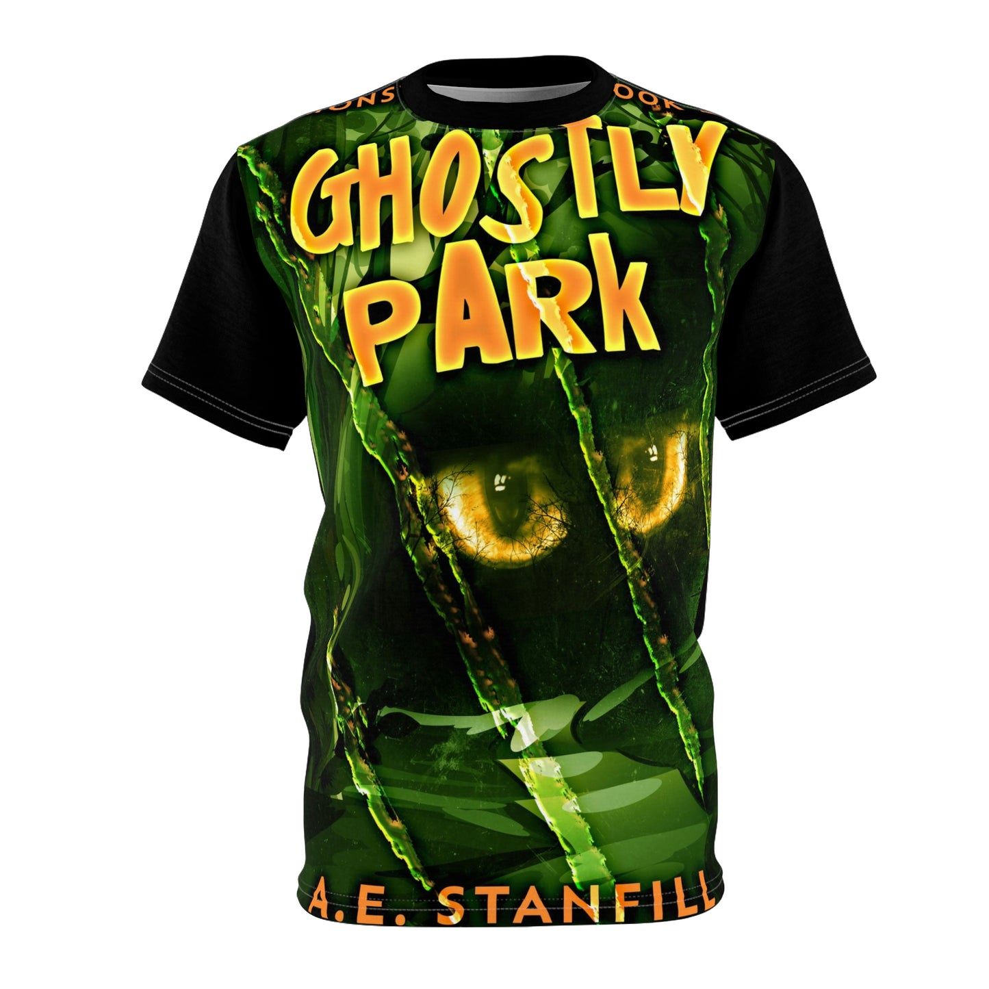 Ghostly Park - Unisex All-Over Print Cut & Sew T-Shirt