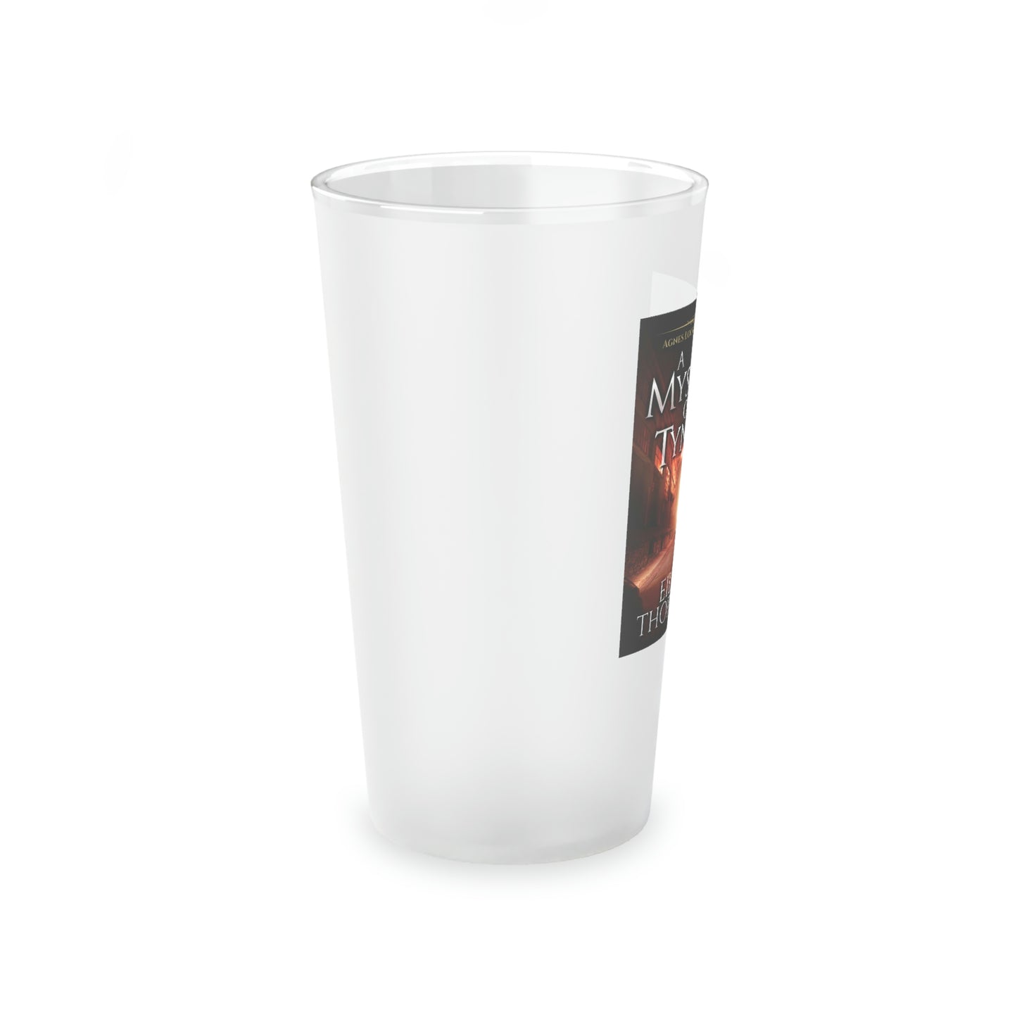 A Mystery On Tyneside - Frosted Pint Glass