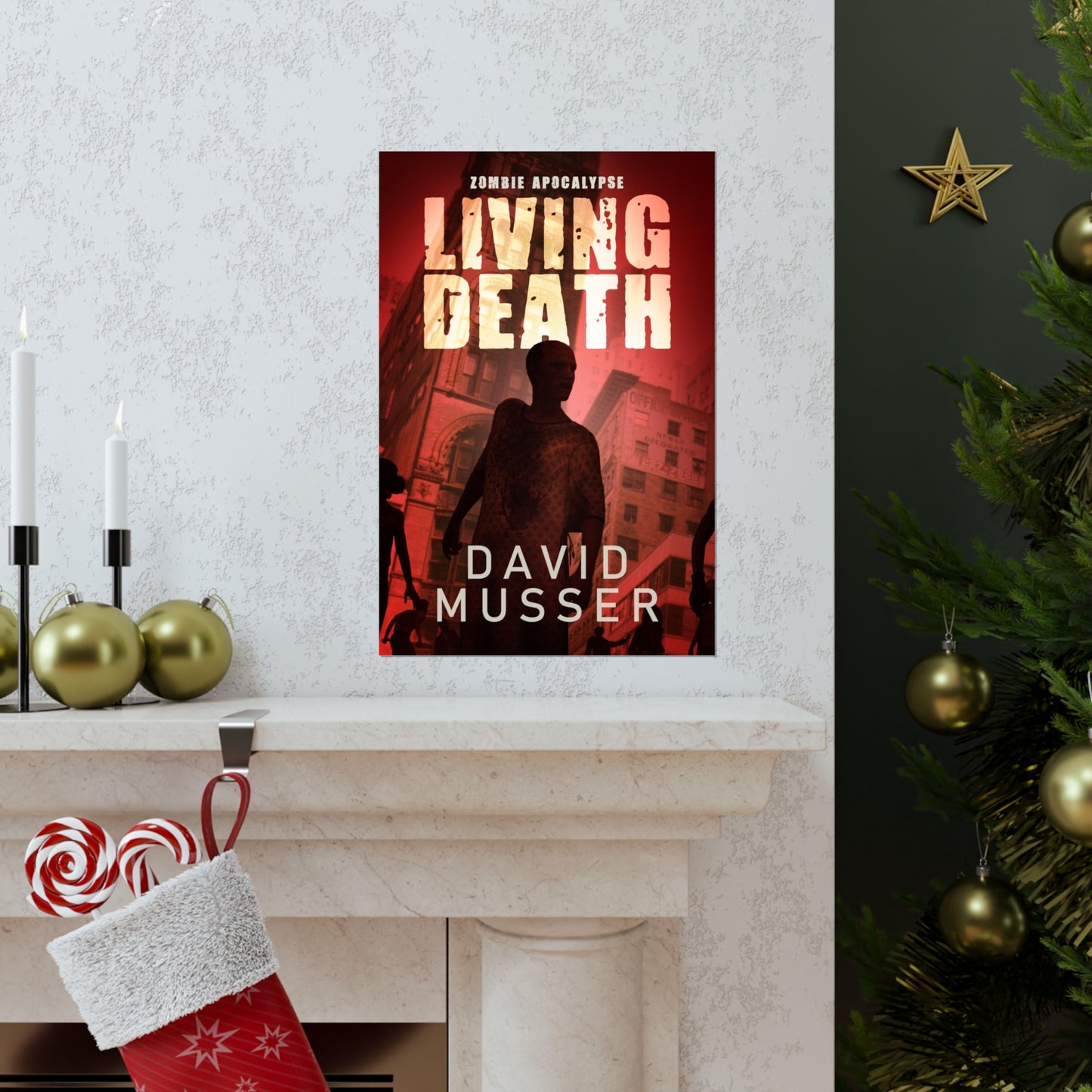 Living Death - Zombie Apocalypse - Matte Poster