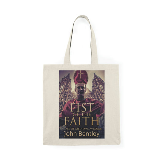 Fist Of The Faith - Natural Tote Bag