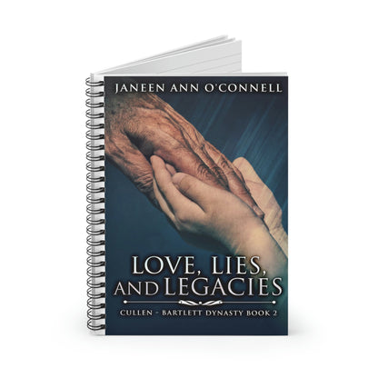 Love, Lies And Legacies - Spiral Notebook