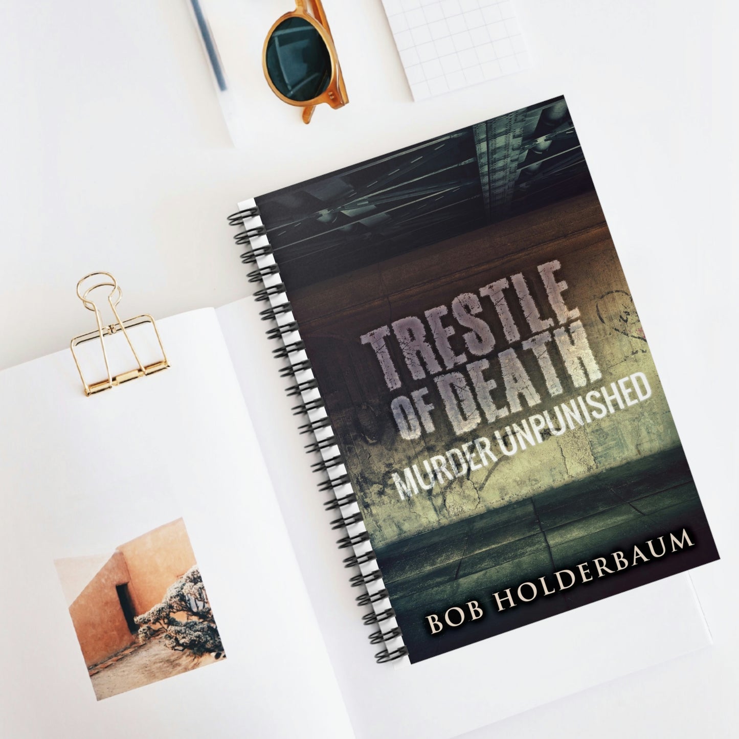 Trestle Of Death - Spiral Notebook