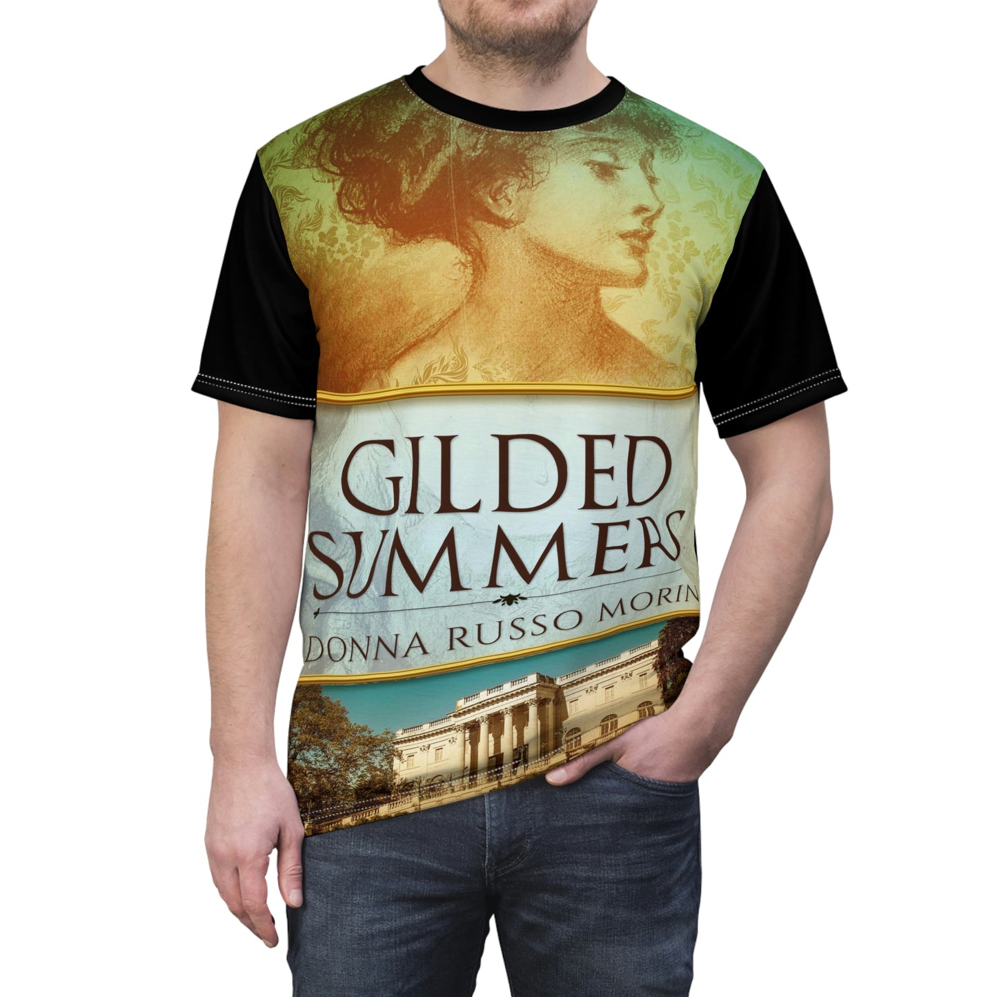 Gilded Summers - Unisex All-Over Print Cut & Sew T-Shirt