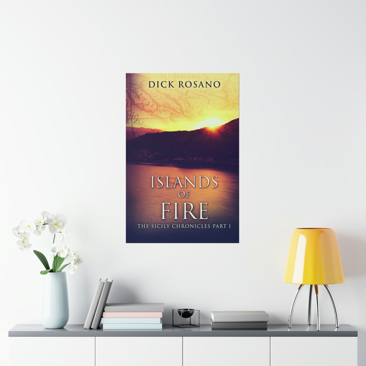 Islands Of Fire - Matte Poster