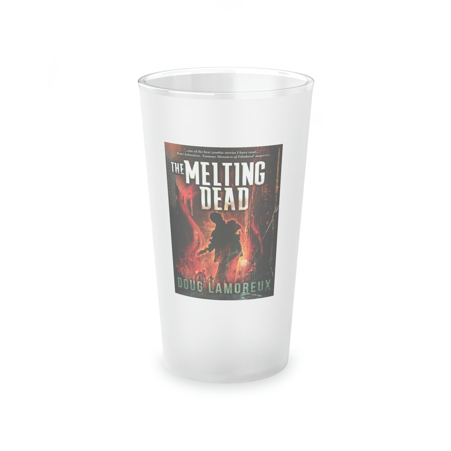 The Melting Dead - Frosted Pint Glass