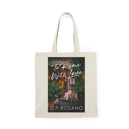 To Rome With Love - Natural Tote Bag