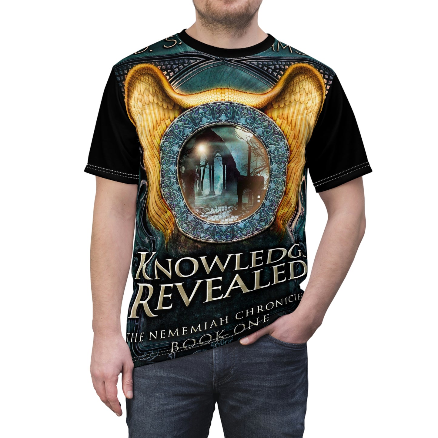 Knowledge Revealed - Unisex All-Over Print Cut & Sew T-Shirt
