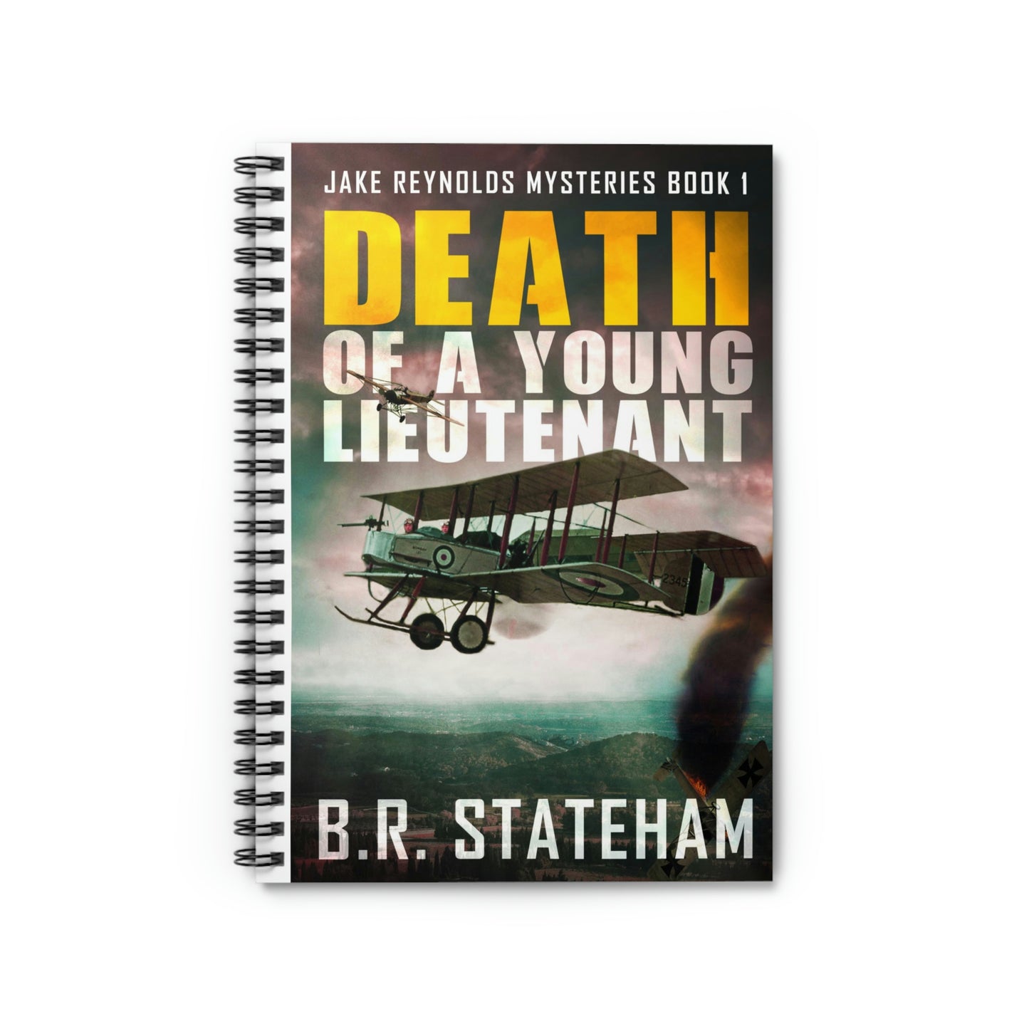 Death of a Young Lieutenant - Spiral Notebook