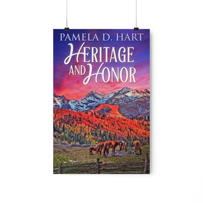 Heritage And Honor - Matte Poster