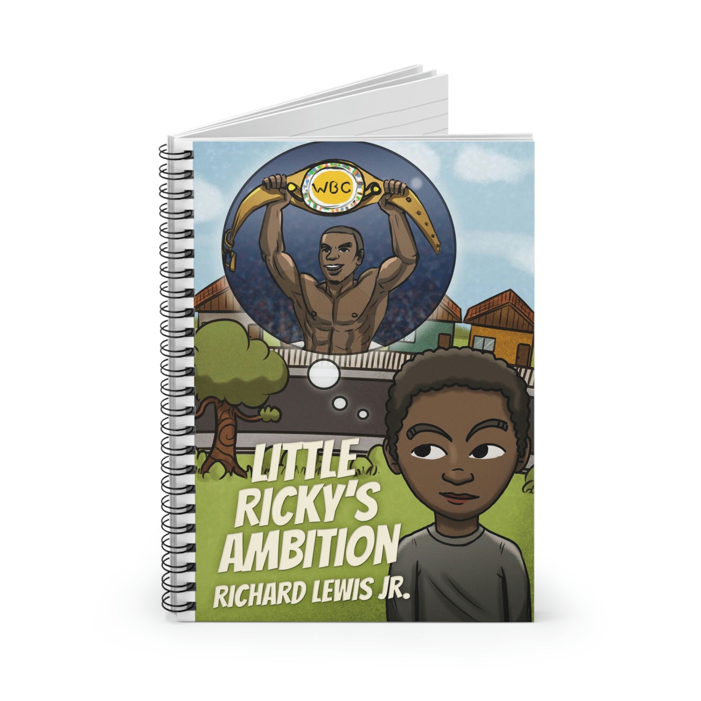 Little Ricky's Ambition - Spiral Notebook