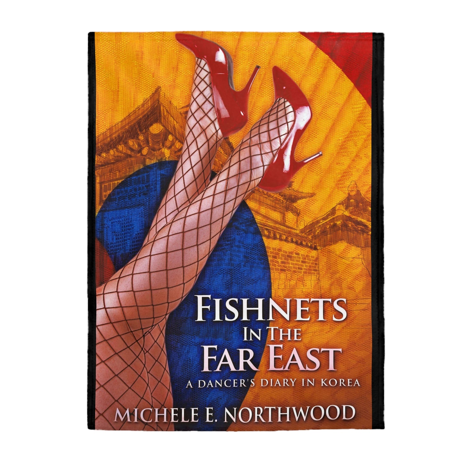 Fishnets in the Far East - Velveteen Plush Blanket