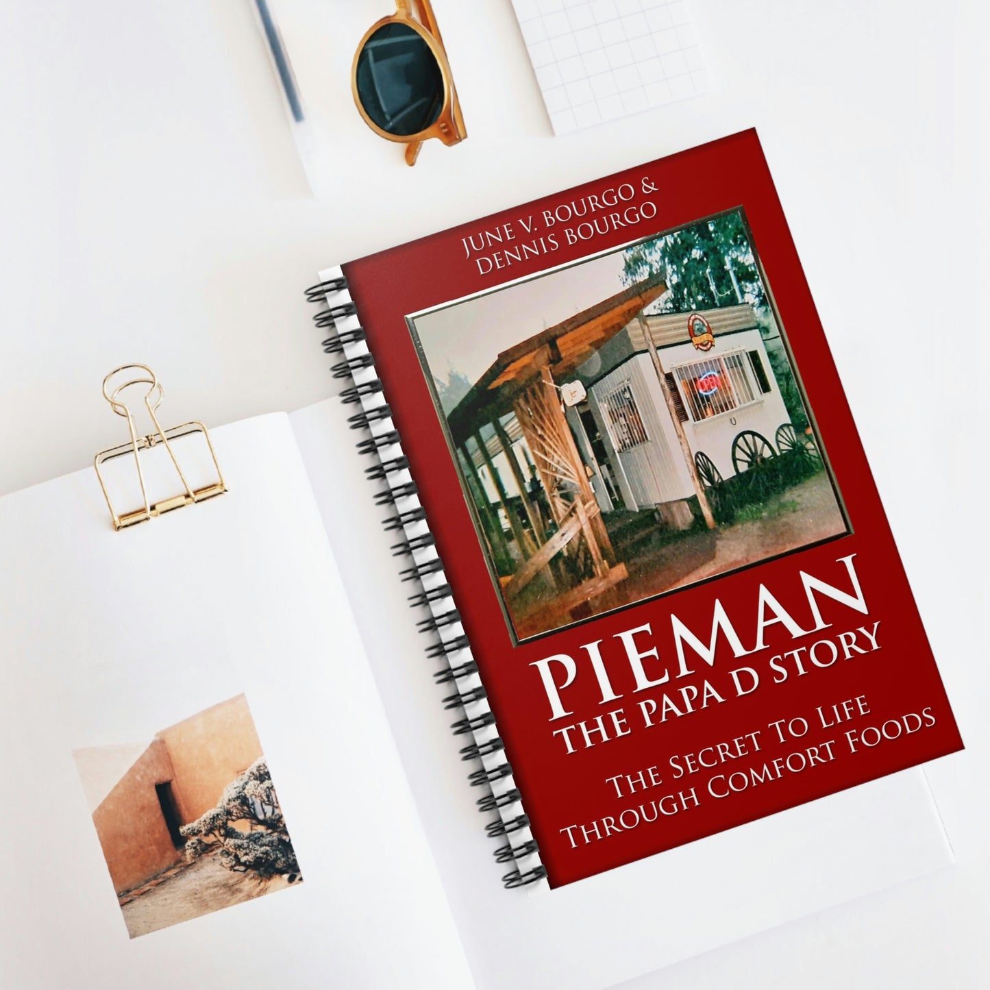 Pieman - The Papa D Story - Spiral Notebook