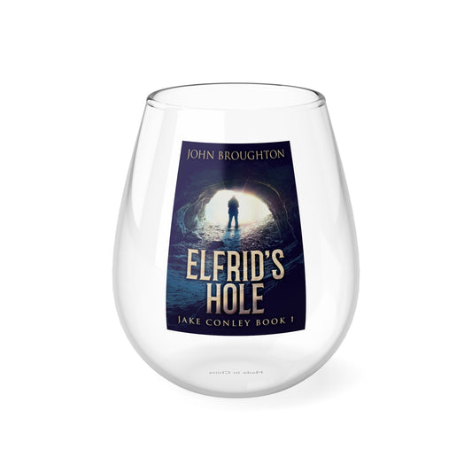 Elfrid's Hole - Stemless Wine Glass, 11.75oz