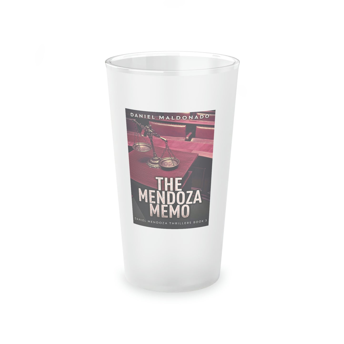 The Mendoza Memo - Frosted Pint Glass