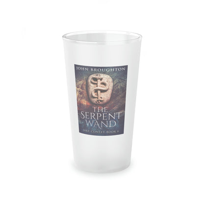 The Serpent Wand - Frosted Pint Glass