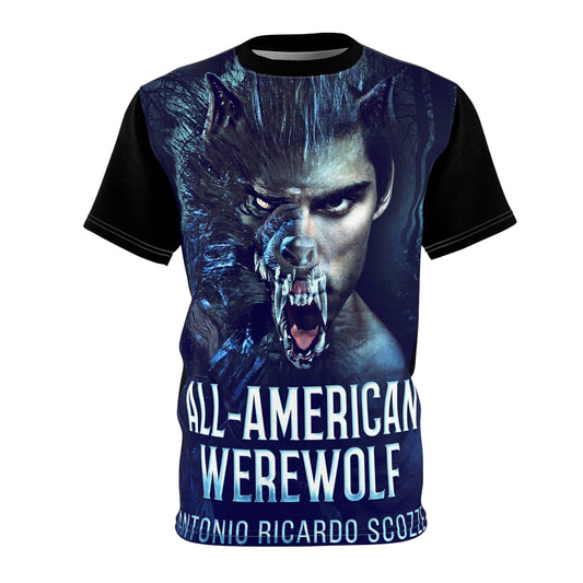 All-American Werewolf - Unisex All-Over Print Cut & Sew T-Shirt