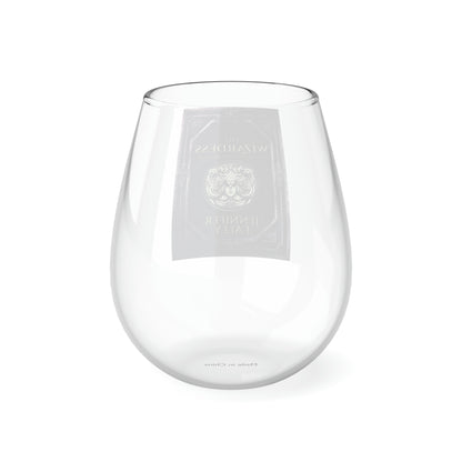 The Wizardess - Stemless Wine Glass, 11.75oz