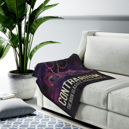 Contrarium - Velveteen Plush Blanket