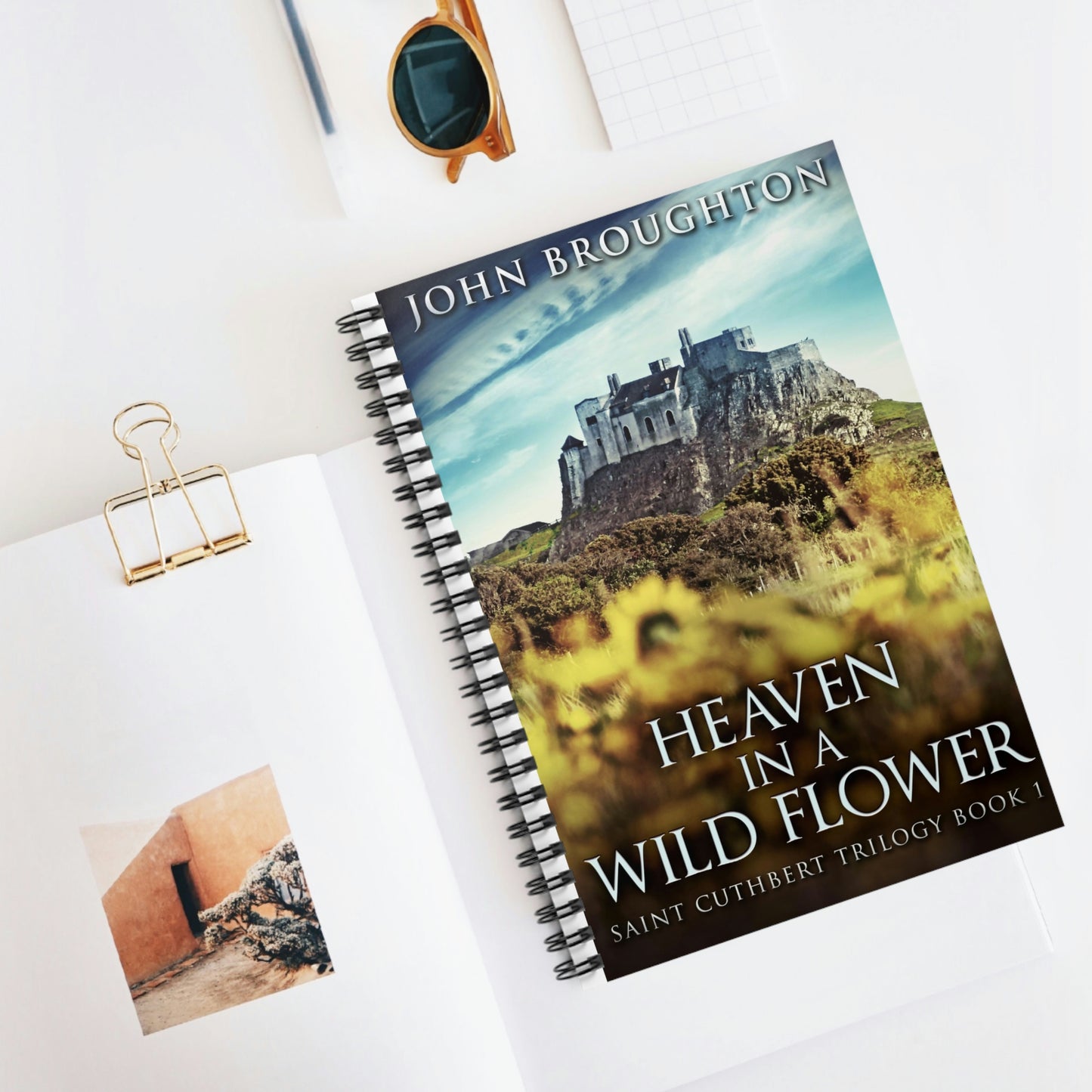 Heaven In A Wild Flower - Spiral Notebook