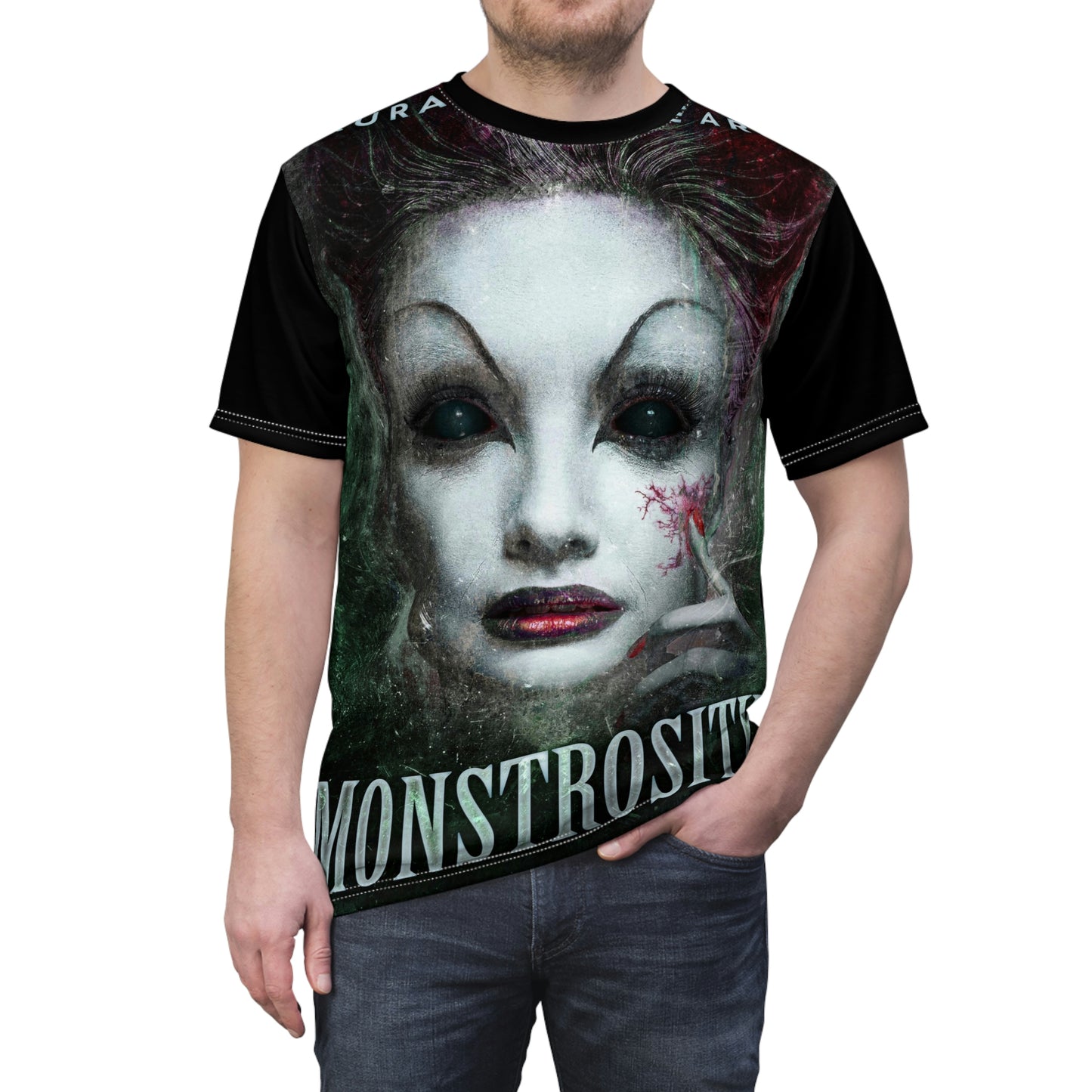Monstrosity - Unisex All-Over Print Cut & Sew T-Shirt