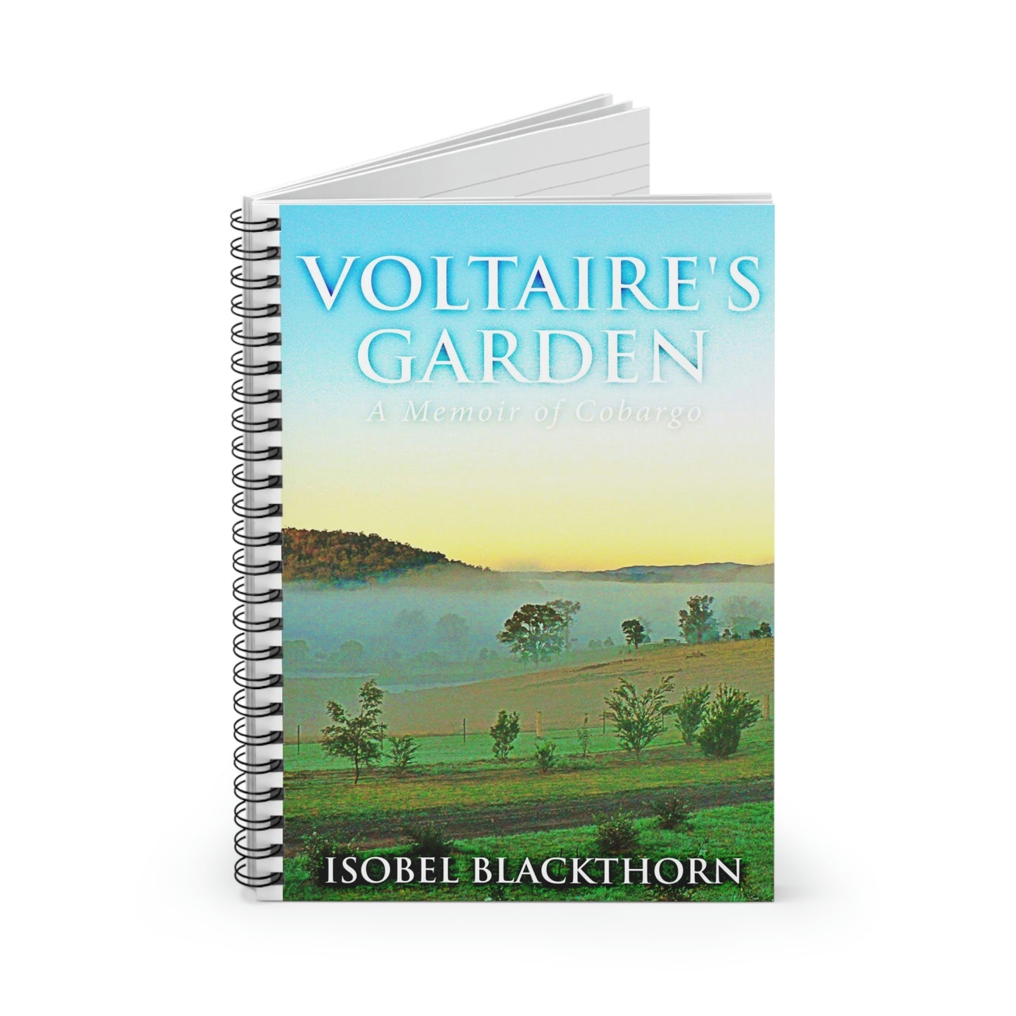 Voltaire's Garden - Spiral Notebook