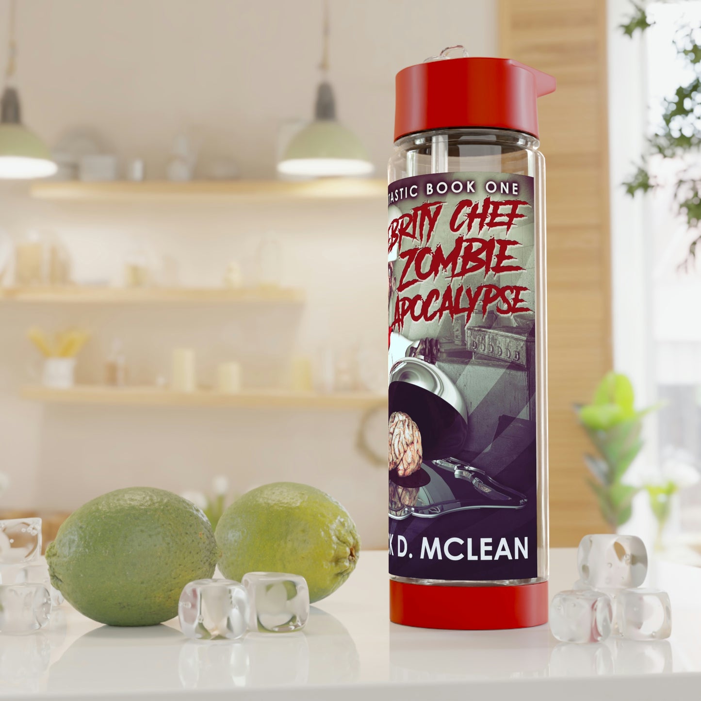 Celebrity Chef Zombie - Infuser Water Bottle