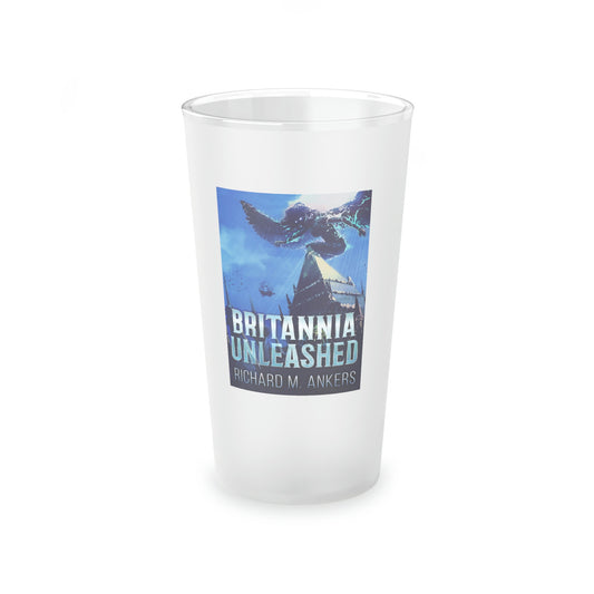 Britannia Unleashed - Frosted Pint Glass