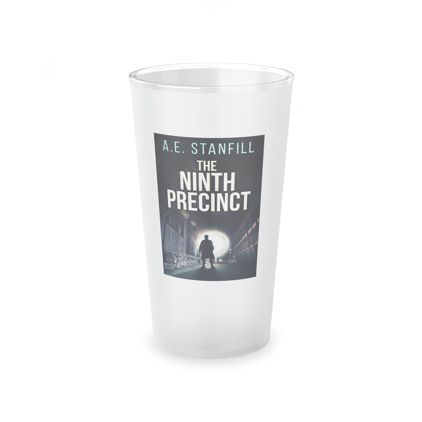 The Ninth Precinct - Frosted Pint Glass