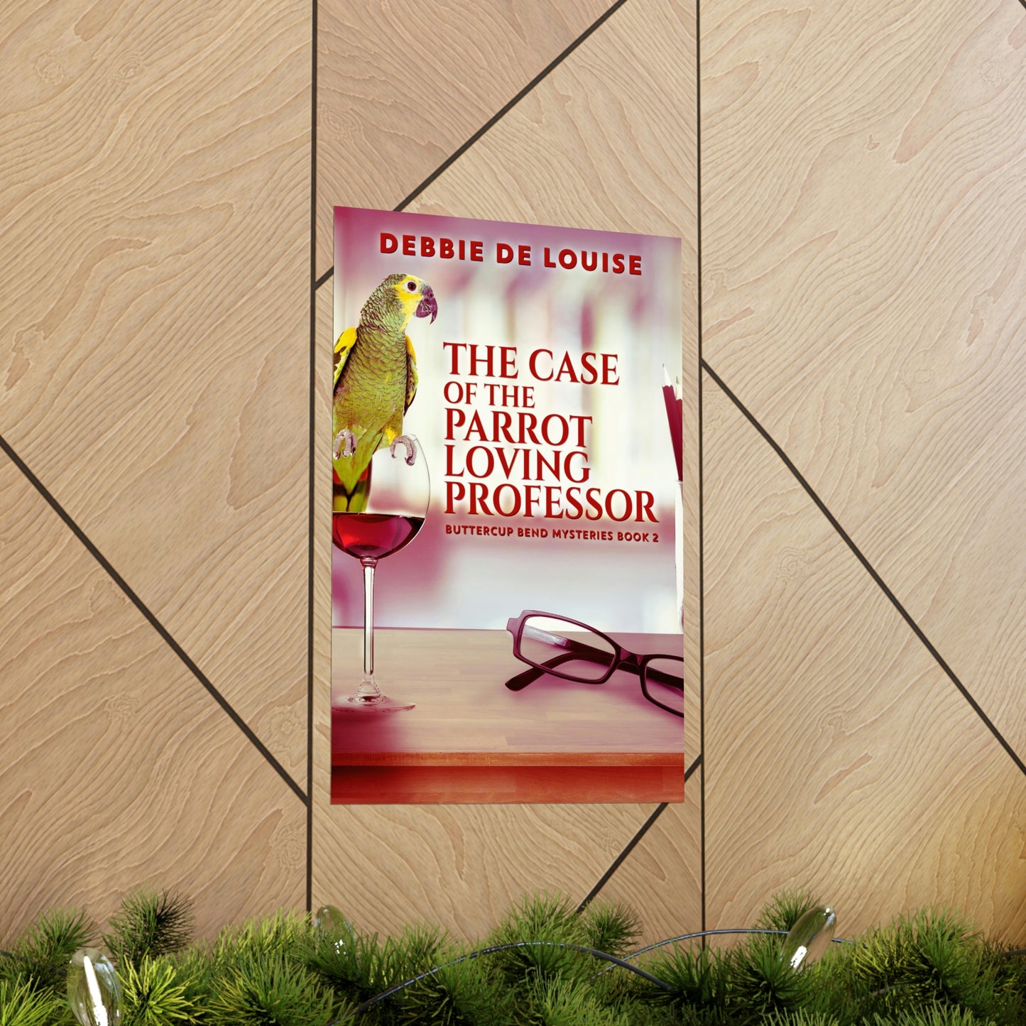 The Case of the Parrot Loving Professor - Matte Poster