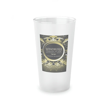 Warriors Of God - Frosted Pint Glass