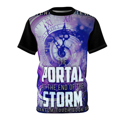 The Portal At The End Of The Storm - Unisex All-Over Print Cut & Sew T-Shirt