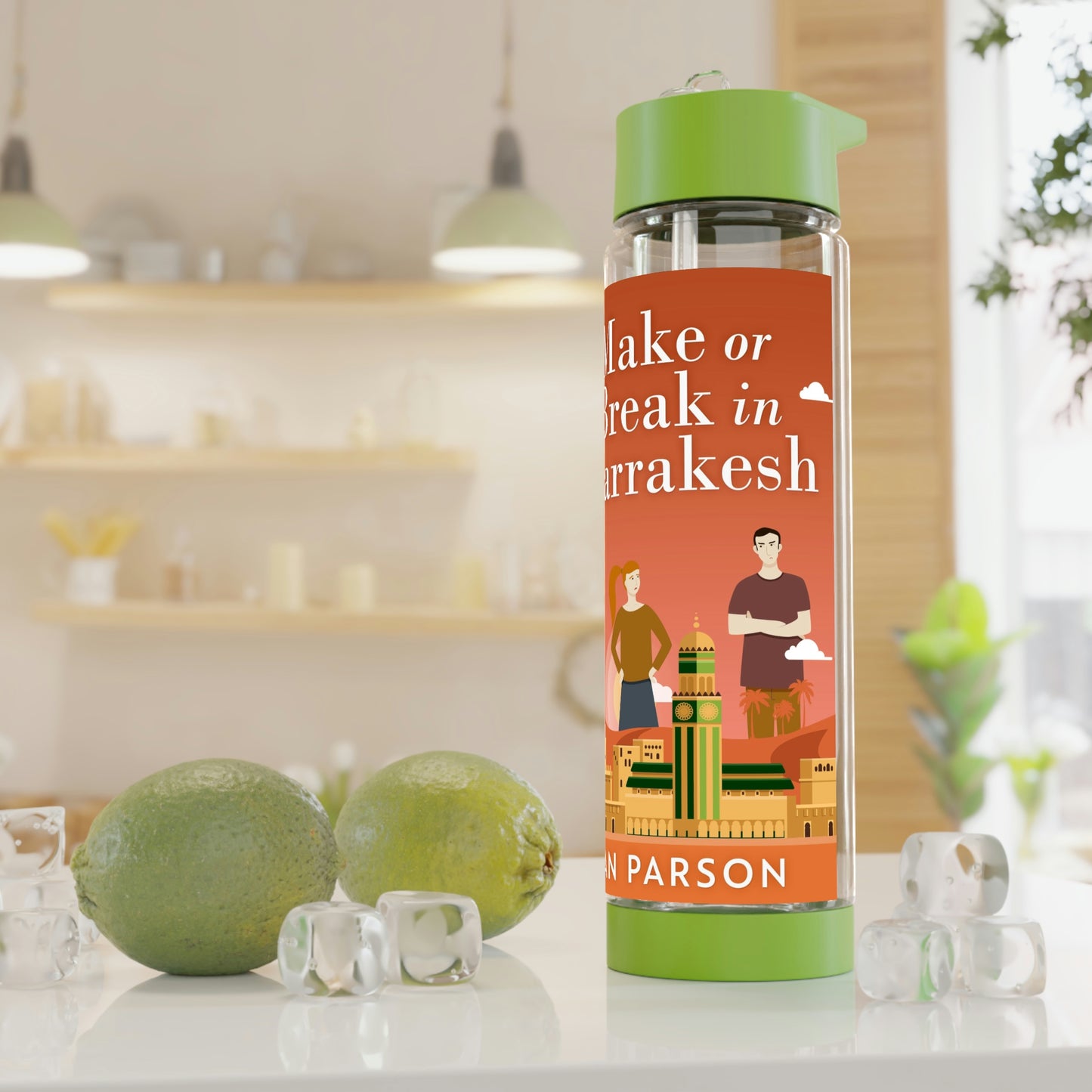 Make Or Break In Marrakesh - Infuser Water Bottle