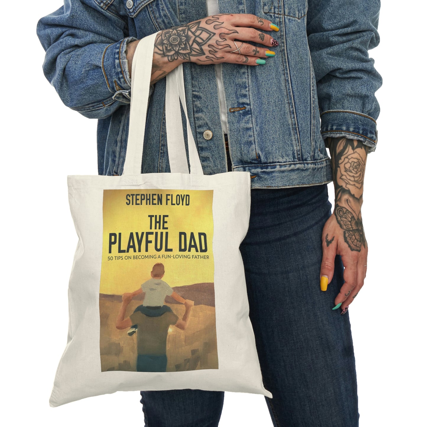The Playful Dad - Natural Tote Bag