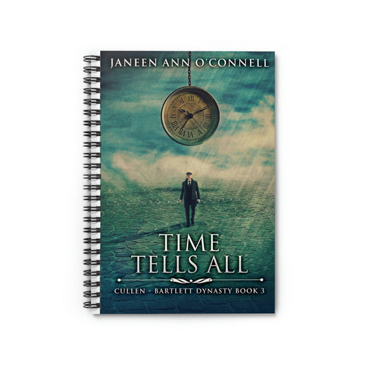 Time Tells All - Spiral Notebook