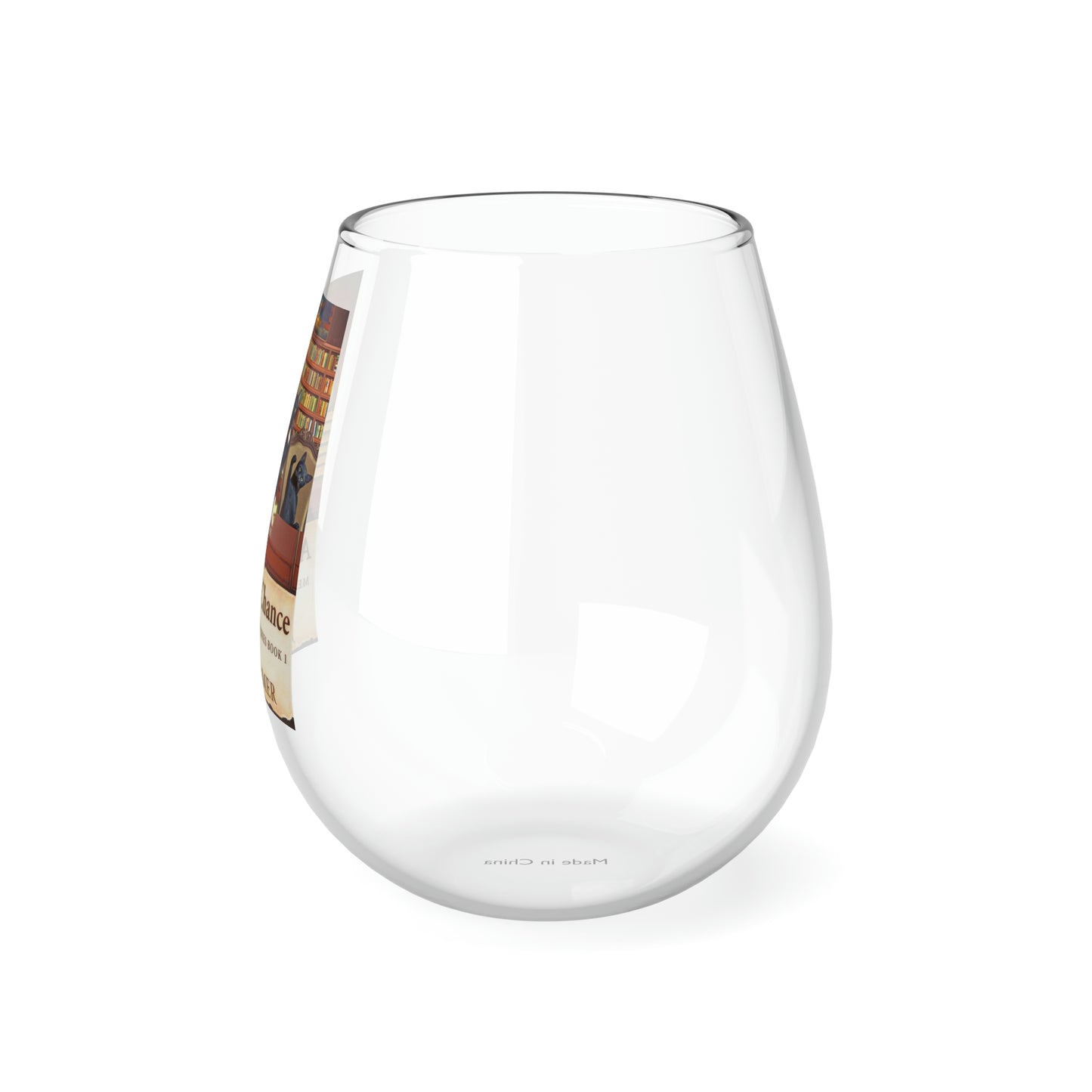 A Binding Chance - Stemless Wine Glass, 11.75oz