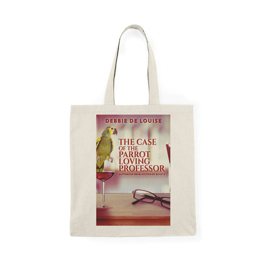 The Case of the Parrot Loving Professor - Natural Tote Bag