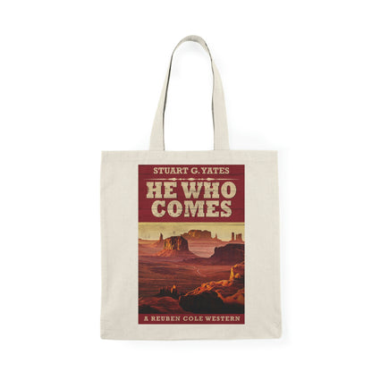 He Who Comes - Natural Tote Bag