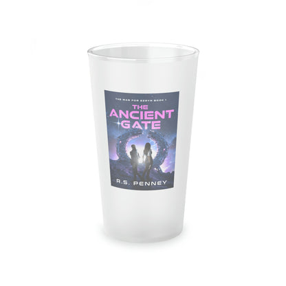 The Ancient Gate - Frosted Pint Glass