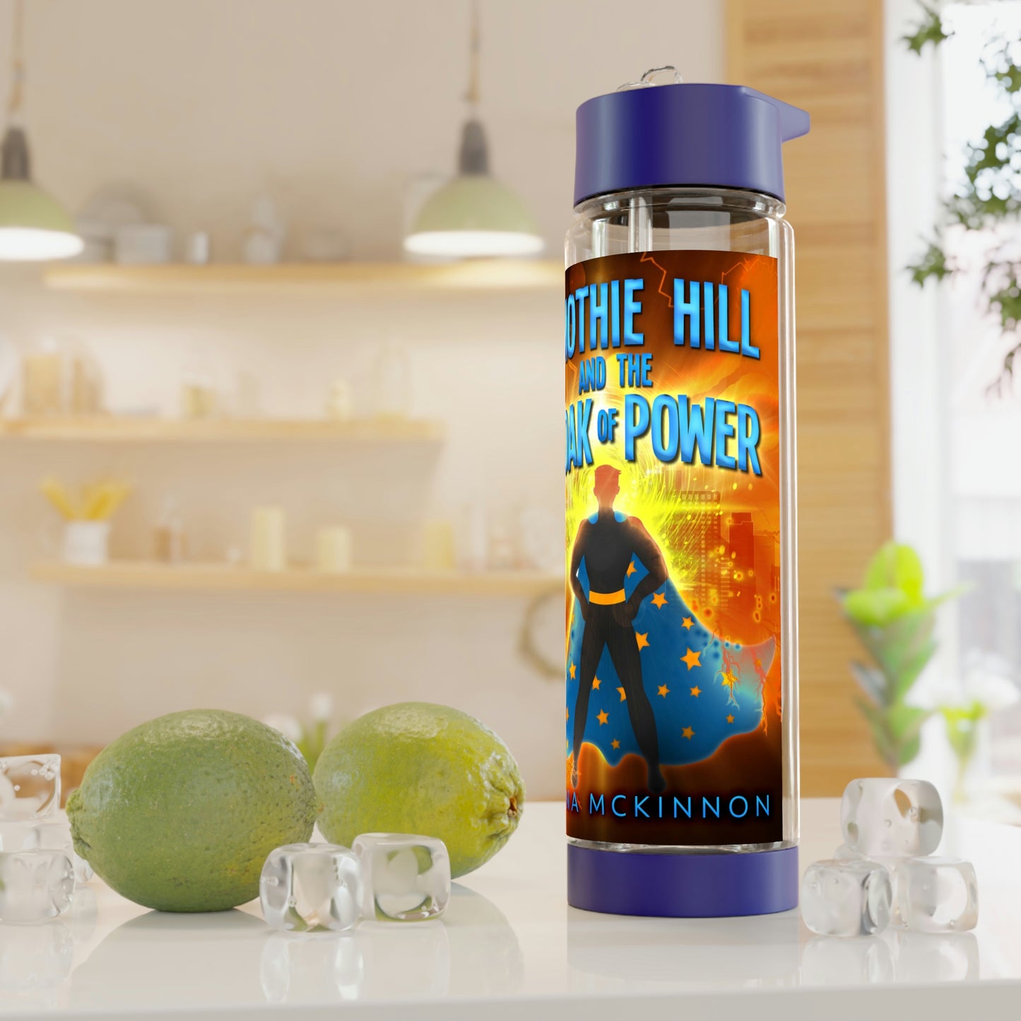 Timothie Hill and the Cloak of Power - Infuser Water Bottle