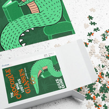 The Crocodile Who Lost His Glasses - 1000 Piece Jigsaw Puzzle
