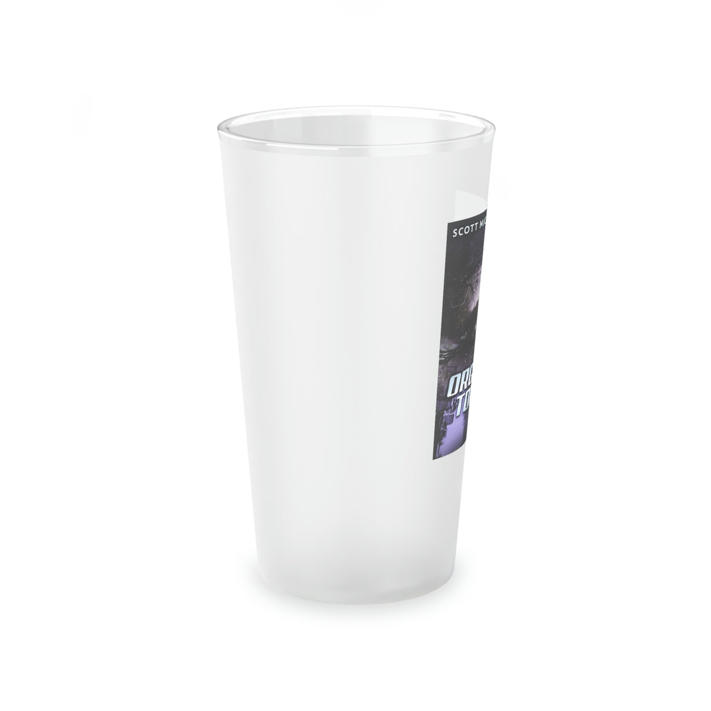 Organo-Topia - Frosted Pint Glass