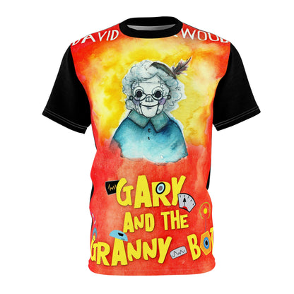 Gary And The Granny-Bot - Unisex All-Over Print Cut & Sew T-Shirt