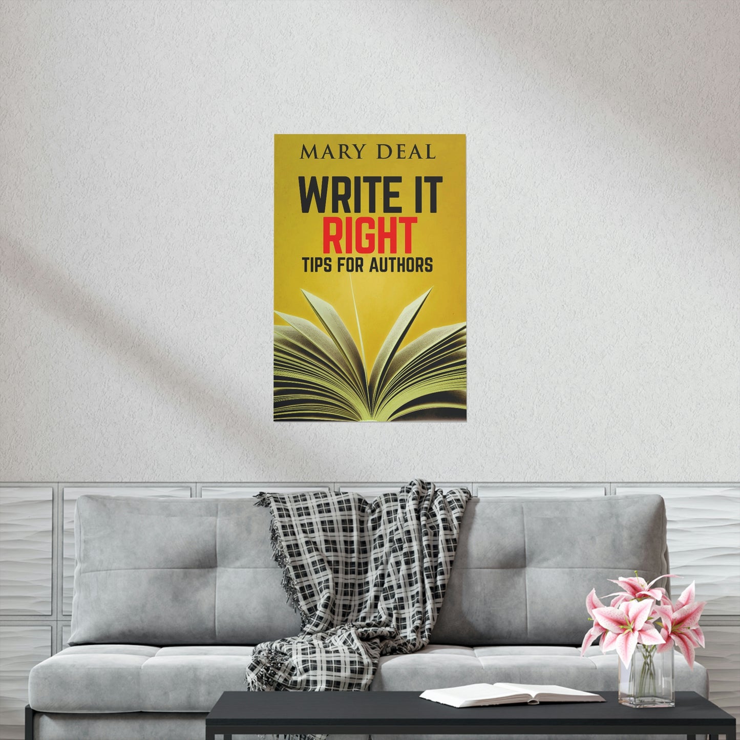 Write It Right - Matte Poster