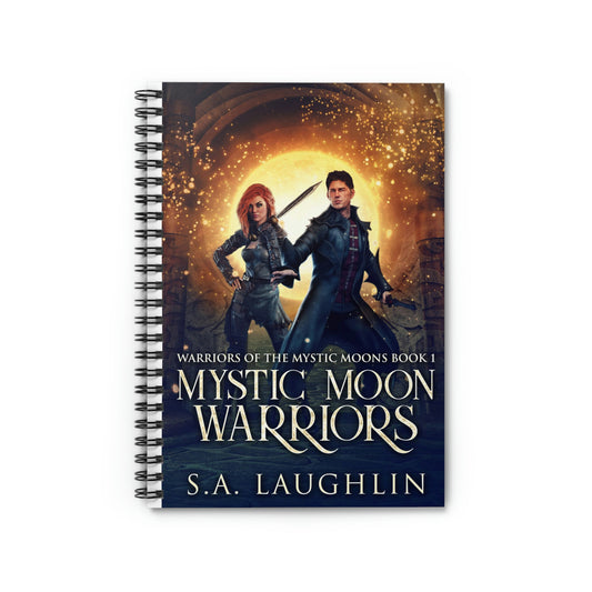 Mystic Moon Warriors - Spiral Notebook