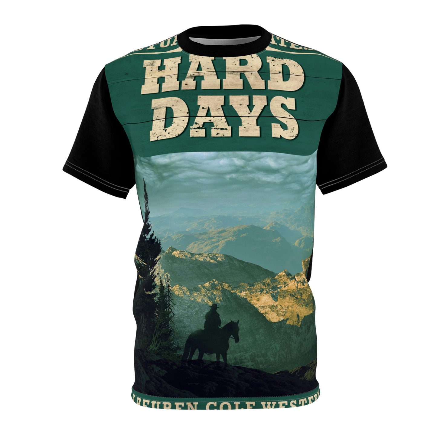 Hard Days - Unisex All-Over Print Cut & Sew T-Shirt