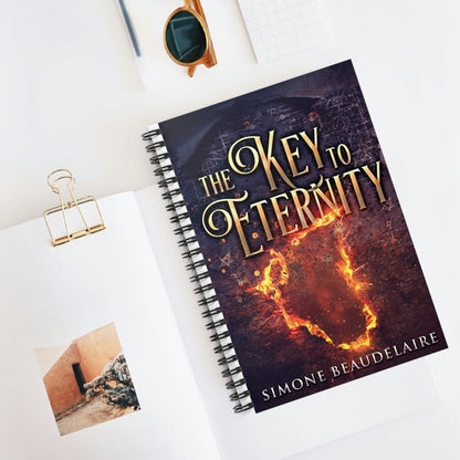 The Key To Eternity - Spiral Notebook