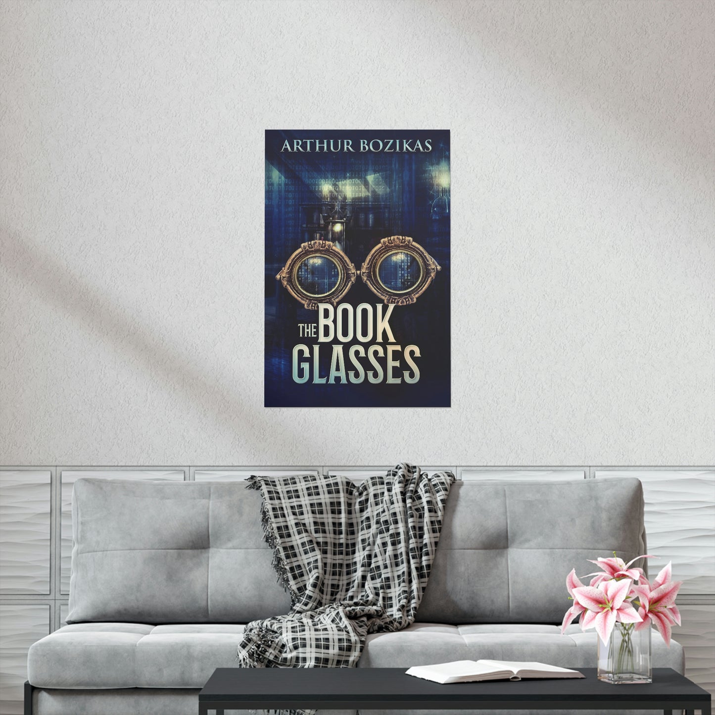 The Book Glasses - Matte Poster