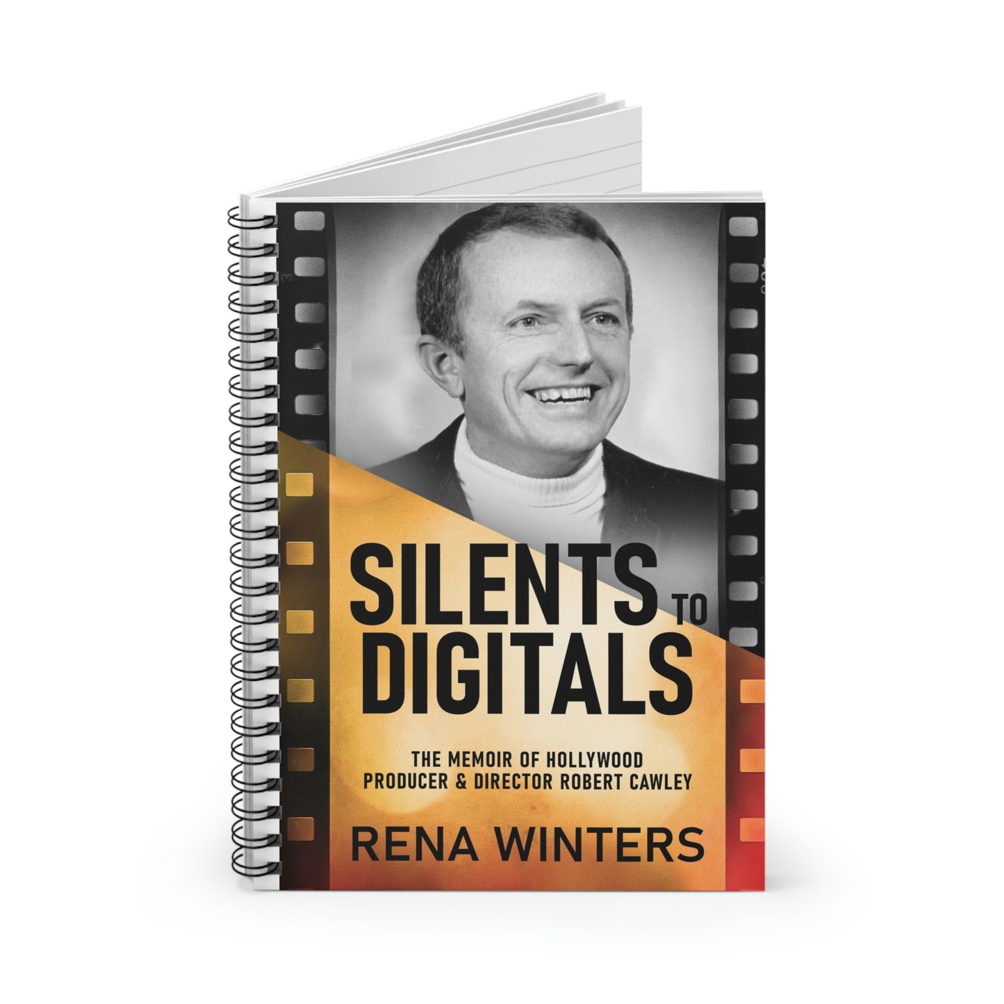 Silents To Digitals - Spiral Notebook