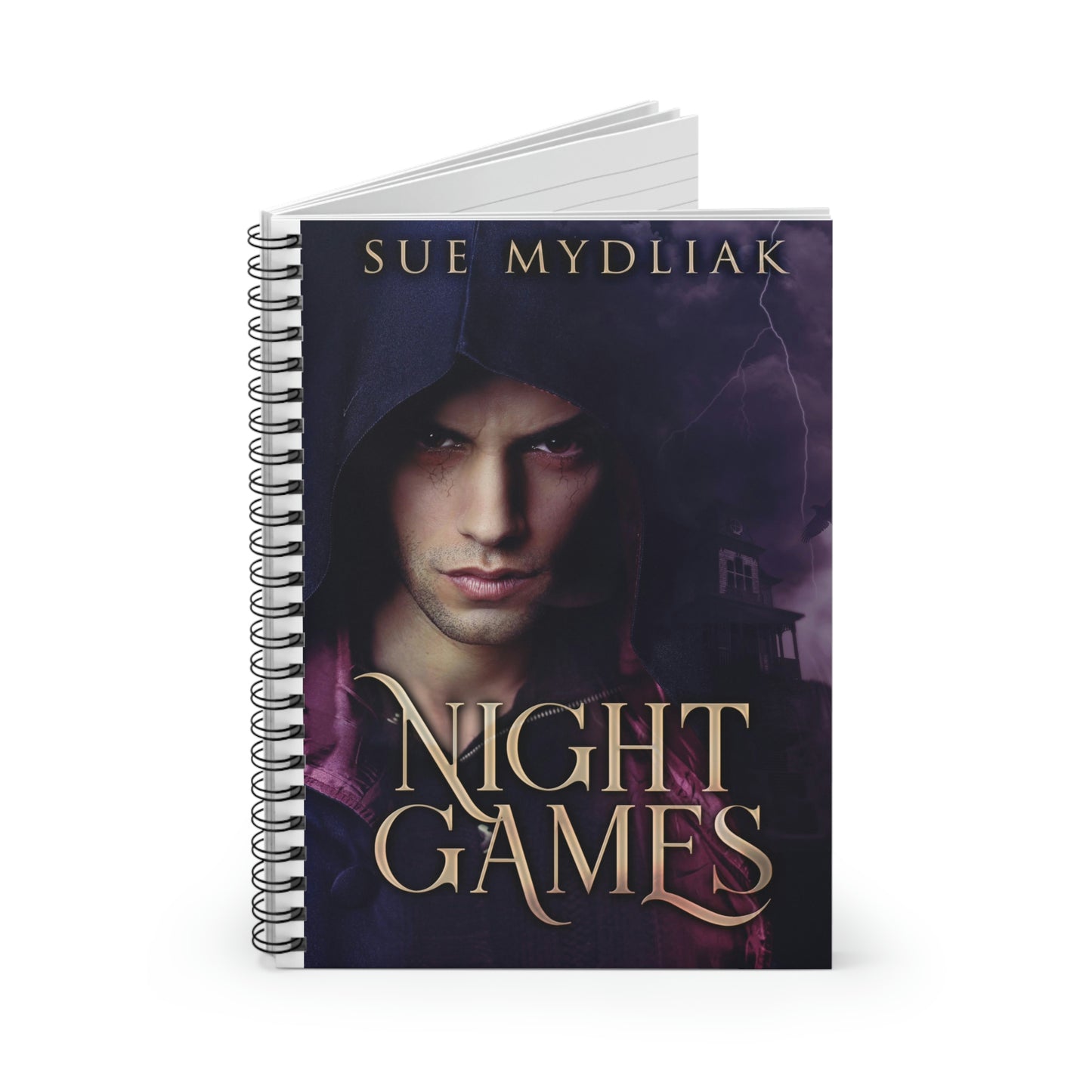 Night Games - Spiral Notebook