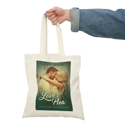 Love's Plea - Natural Tote Bag